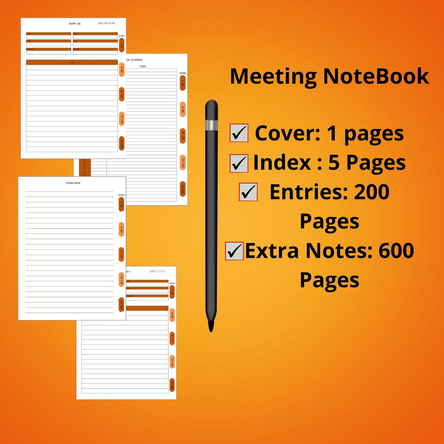 The All-in-One Digital & Printable Planner Kit – 3,600+ Pages