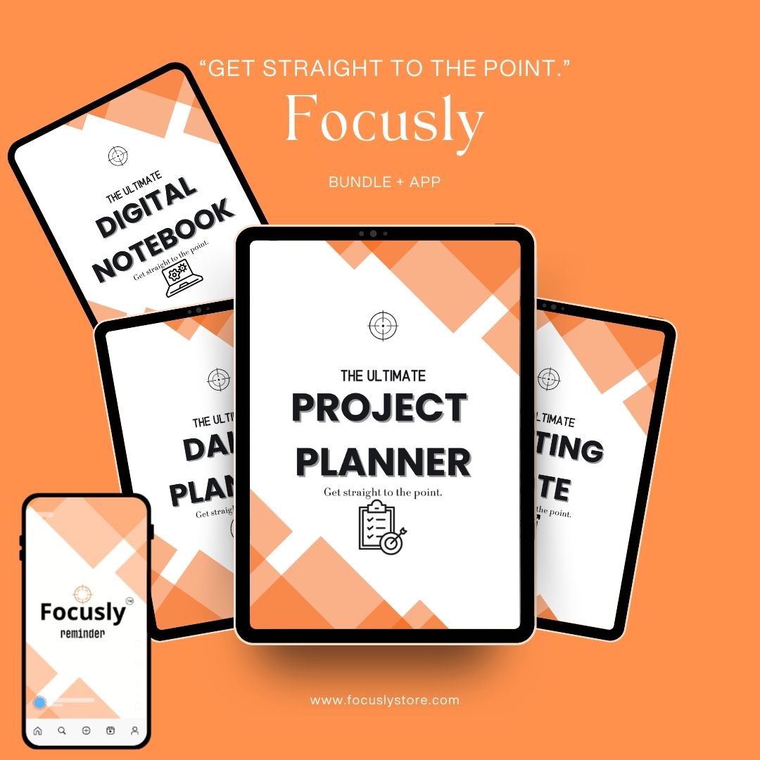 MEGA BUNDLE + APP REMINDER (FOCUSLY COACH)