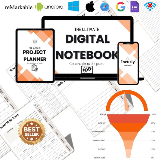 Take Control of Your Life: Digital Planner + App That Keeps You on Track